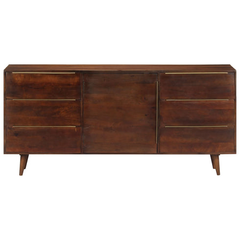 Robinson - Sideboard with 6 Drawers 1750 x 400 x 820 mm Solid Mango Wood